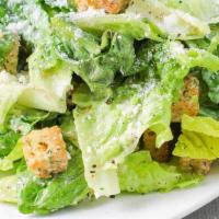 Caesar Salad · Romaine lettuce, croutons, and parmesan cheese.