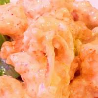 Rock Shrimp · With spicy mayo sauce.