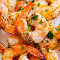 Grilled Shrimp,8Oz (Heat Or Eat As Is) · Shrimp grilled to perfection makes a great appetizer or over greens to make a delicious salad.