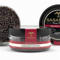 Siberian Osetra (2 Oz.) · This comes from the pure bred Siberian sturgeon now farmed and sustainable. It provides a me...