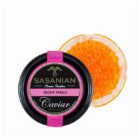 Trout Roe (2 Oz.) · This product comes from a fully sustainable farm in France. The pearls pop with flavor and a...