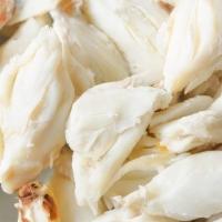 Jumbo Lump Crab Meat (16 Oz.) · Large chunks of shell free crab meat that is perfect for cocktail or crabcakes.