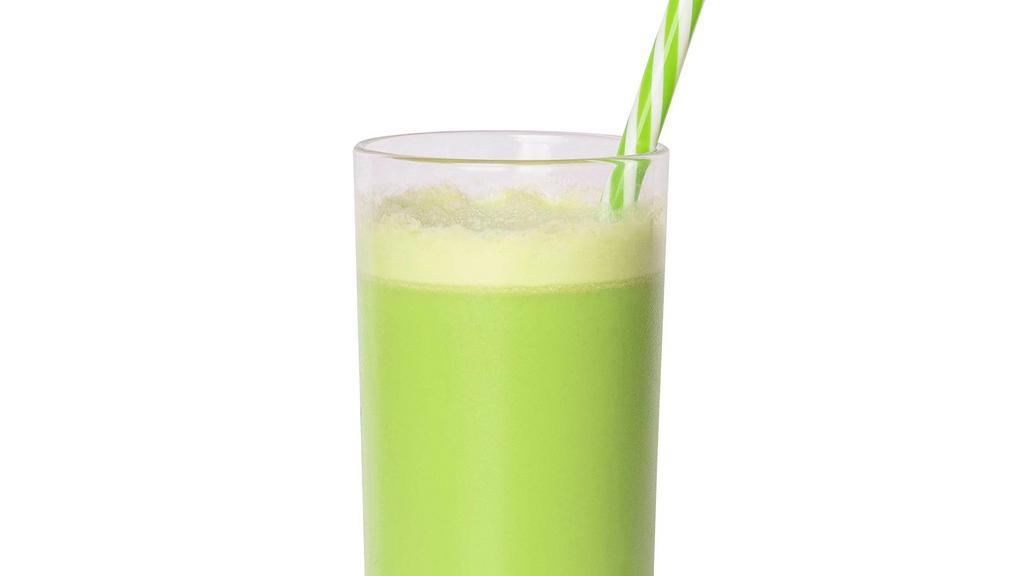 Brain Power Juice · A blend of kale, celery, cucumber, apple and ginger.