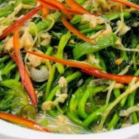 Watercress With Preserved Bean Curd腐乳汁浸西洋菜 · 