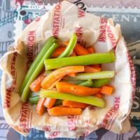 Veggie Sticks · Fresh cut carrots and celery.
