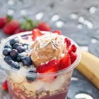 Pb Bowl · Organic Acai, Granola, Bananas, Strawberries, Blueberries