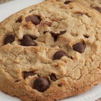 3 Chocolate Chip Cookies · 3 freshly baked chocolate chip cookies