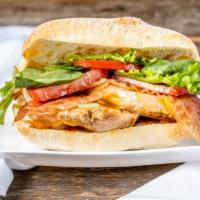 Chipotle Chicken Blt · Choice of bread and an additional charge for add ons.