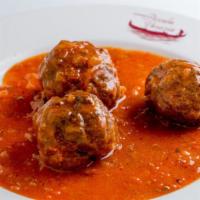 Meatballs Marinara · Our famous veal and pork meatballs in marinara sauce.