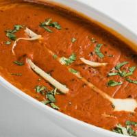Dal Makhani · Black lentils with butter and tomato sauce (punjabi style)