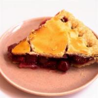 Ny Sour Cherry Slice · We use Montmorency cherries from upstate New York in our Sour Cherry Pie-- and we don't suga...