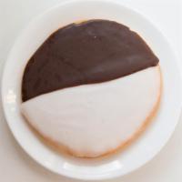 Black/White Cookie  · Yummy vanilla and chocolate cookie.