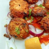 Achari Mushrooms · A tasty, spicy dish of mushrooms cooked with nigella and fennel seeds--spices commonly used ...