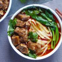 Spicy Beef Noodle Soup · 