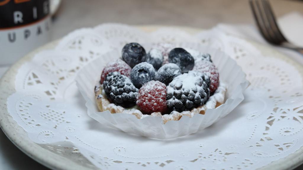 Mixed Berry · Sugar crust-pastry cream.