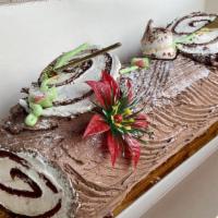 Chocolate Cake · Layers of chocolate cake & mousse.