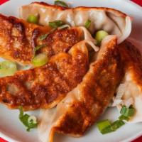 5 Pack Potstickers · Pan-seared with Ginger Chicken or Green Vegetable filling.
