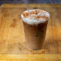 Iced Cappuccinó · Please indicate if you would like sugar and/or cinnamon