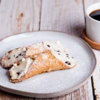 Cannoli · Classic Cannoli with chocolate chips.