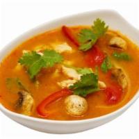 Classic Tom Yum Soup 东洋汤 · Spicy. Northern region Thailand classic tom yum soup.