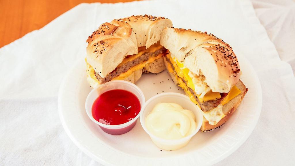 Sausage Egg & Cheese · We DO NOT sell BEEF sausage