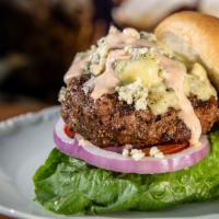 Maui Stuffed Burger · All burgers are 100 percent Hawaii grass-fed beef stuffed with cream cheese and a house-made...