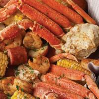 Seafood Boils (Small) · Mix & match your catch! 1/2 lb; small catch (min. 2 items).