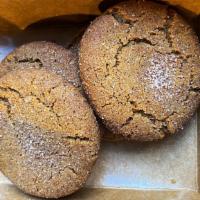 Ginger Molasses Cookies (4) · four cookies