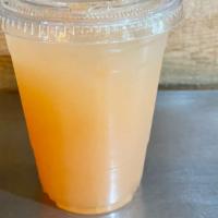(New) Guava Agua Fresca (16 Oz) · Made from scratch. Lime juice, orange juice, agave nectar and salt. Served on the rocks!