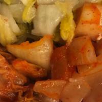 House-Made Fresh Kimchi - Large (16 Oz) · Selection of 5 Styles of House-Made Fresh Kimchi. Choose up to THREE.
