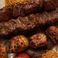 Sis And Adana · Shish kebab and adana kebab.