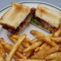 Blt Sandwich Sandwich · Bacon, lettuce, tomato, and mayo, on white Toast