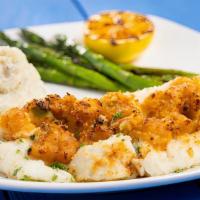 Seafood Stuffed Haddock · You can’t go wrong with this classic preparation of baked haddock with a delicious seafood s...
