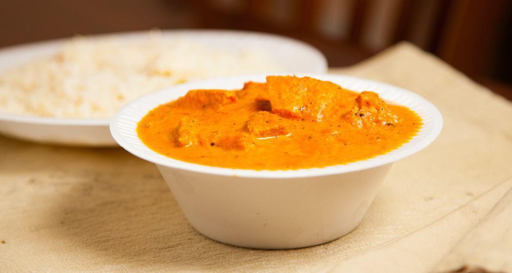 Chicken Tikka Masala · Chicken Breast cooked in Tandoor oven then Mixed with Masala sauce with Bell pepper an donion.