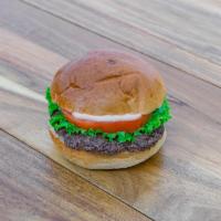 Boardwalk Burger · 5 oz freshly ground beef burger on brioche bun lettuce tomato burger sauce