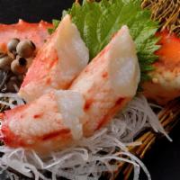 Alaskan King Crab Sashimi · 