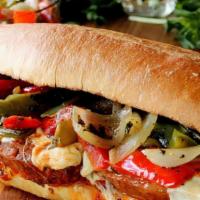 Sausage Peppers & Onions Hero · 