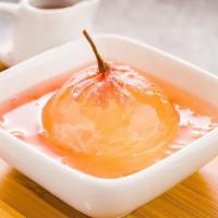 Japanese Cherry Blossom Jelly / 日式樱花茶冻 · Japanese sweet Cherry blossom flavored Jelly served with white pearl.