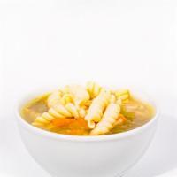 Chicken Noodle Soup · Made from scratch in our kitchen daily.