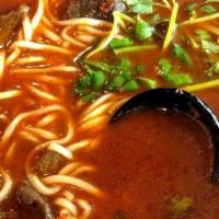 Flavored Spicy Beef Noodle · 