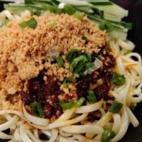 Cold Noodle With Garlic Sauce · Spicy.