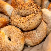 Bagel · Choice of type of bagel along with choice of filling.