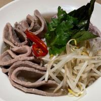 Pho Beef Noodle Soup  · Thinly Sliced Beef