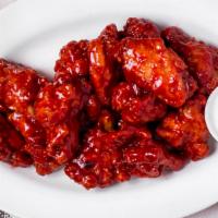 Buffalo Wings · 7 pecs of wing  with your choice of hot ,mield or barbeque sauce