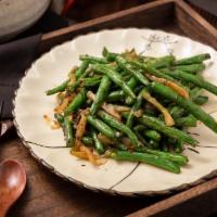 Stir Fried String Beans · Not spicy.