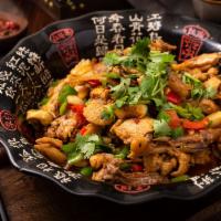 Stir Fried Chicken With Ginger（老姜炒土鸡） · Spicy. Every main dish comes with (1) white rice or (1) brown rice.