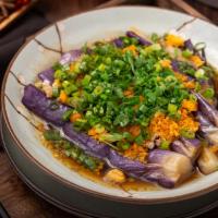 Steamed Eggplant With Salted Egg Yolk（咸蛋黄茄子） · Steamed eggplant with salted egg yolk and minced pork. Every main dish comes with (1) white ...