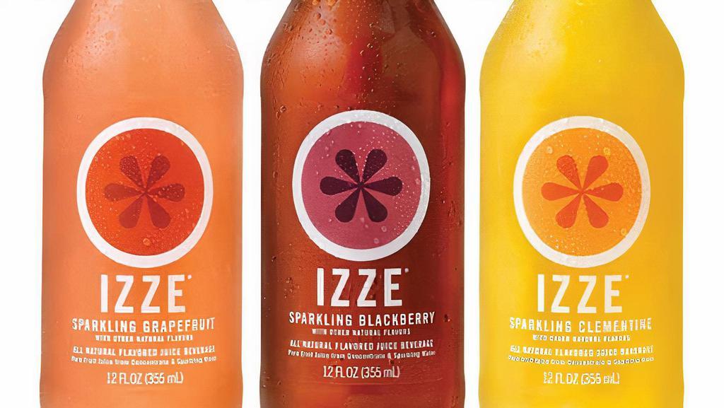 Izze · Sparkling Juice Beverage
Clementine, Grapefruit, Blackberry