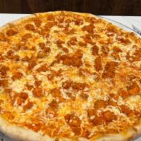 Buffalo Chicken · Spicy buffalo sauce, chicken, and drizzled with a creamy ranch dressing