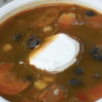 Spicy Black Bean Soup · Spicy.